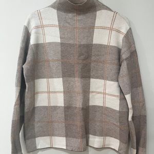 Rachel Zoe Plaid Sweater